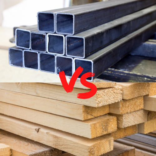 5 Advantages of steel over wood