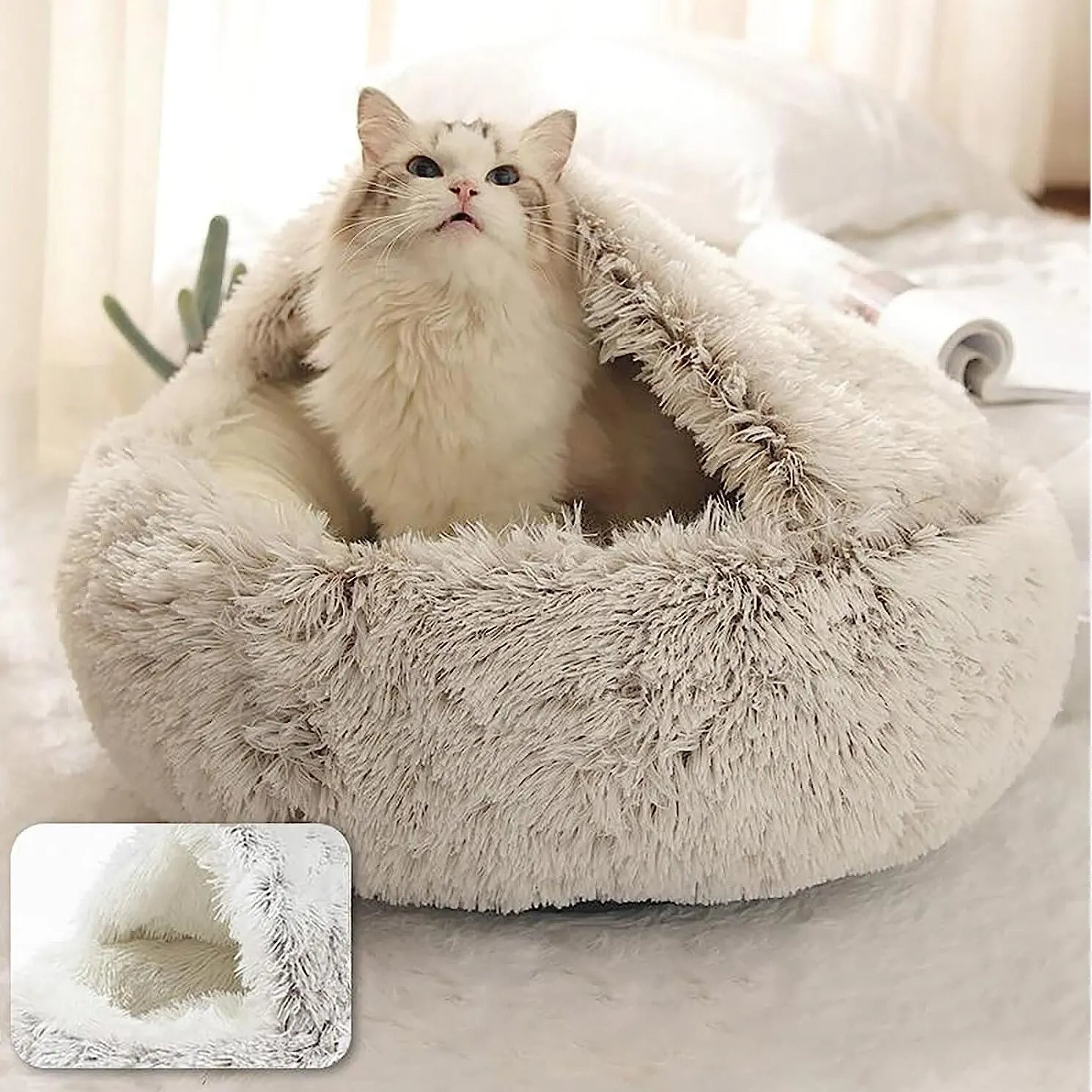 Ultimate Plush Cat Bed